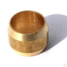 Муфта трубки компрессора латунь (D=12)